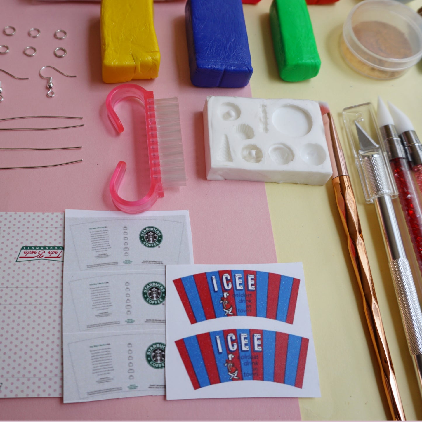 Curso Premium: Comida miniatura arcilla polimérica