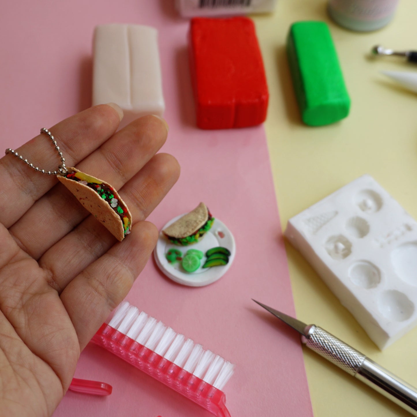 Curso Premium: Comida miniatura arcilla polimérica