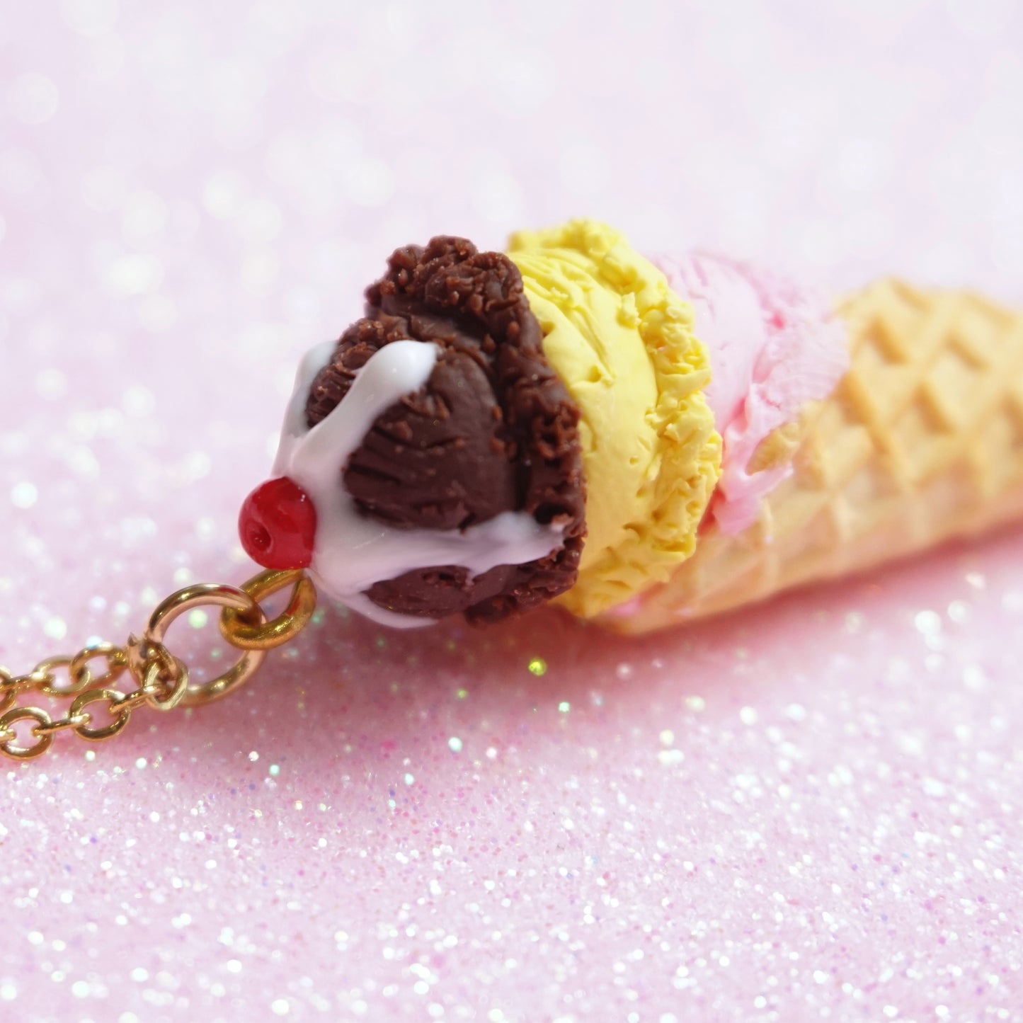 Collar helado napolitano