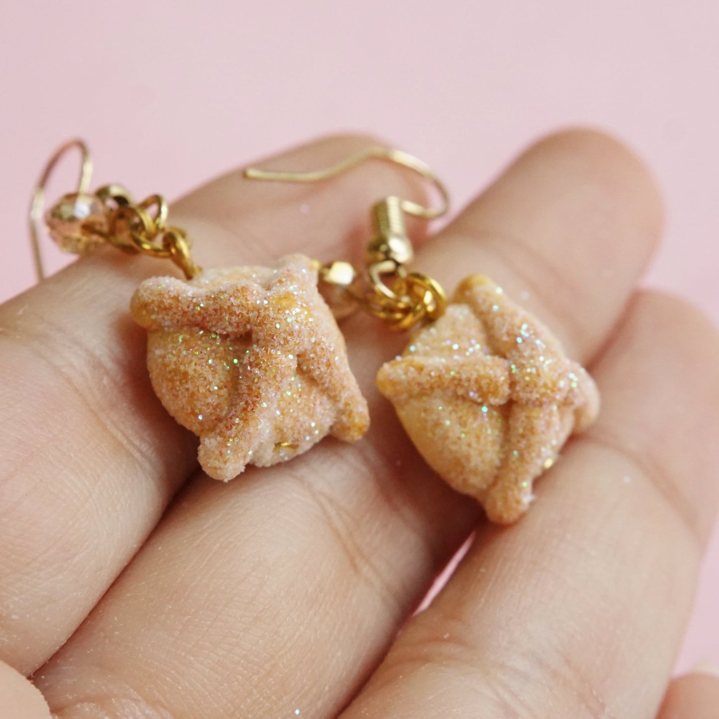 Aretes de ganchito pan de muerto