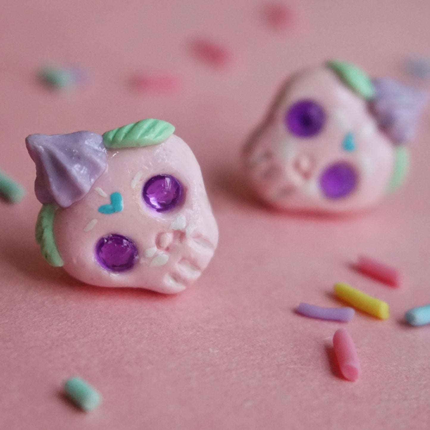Aretes calaveritas