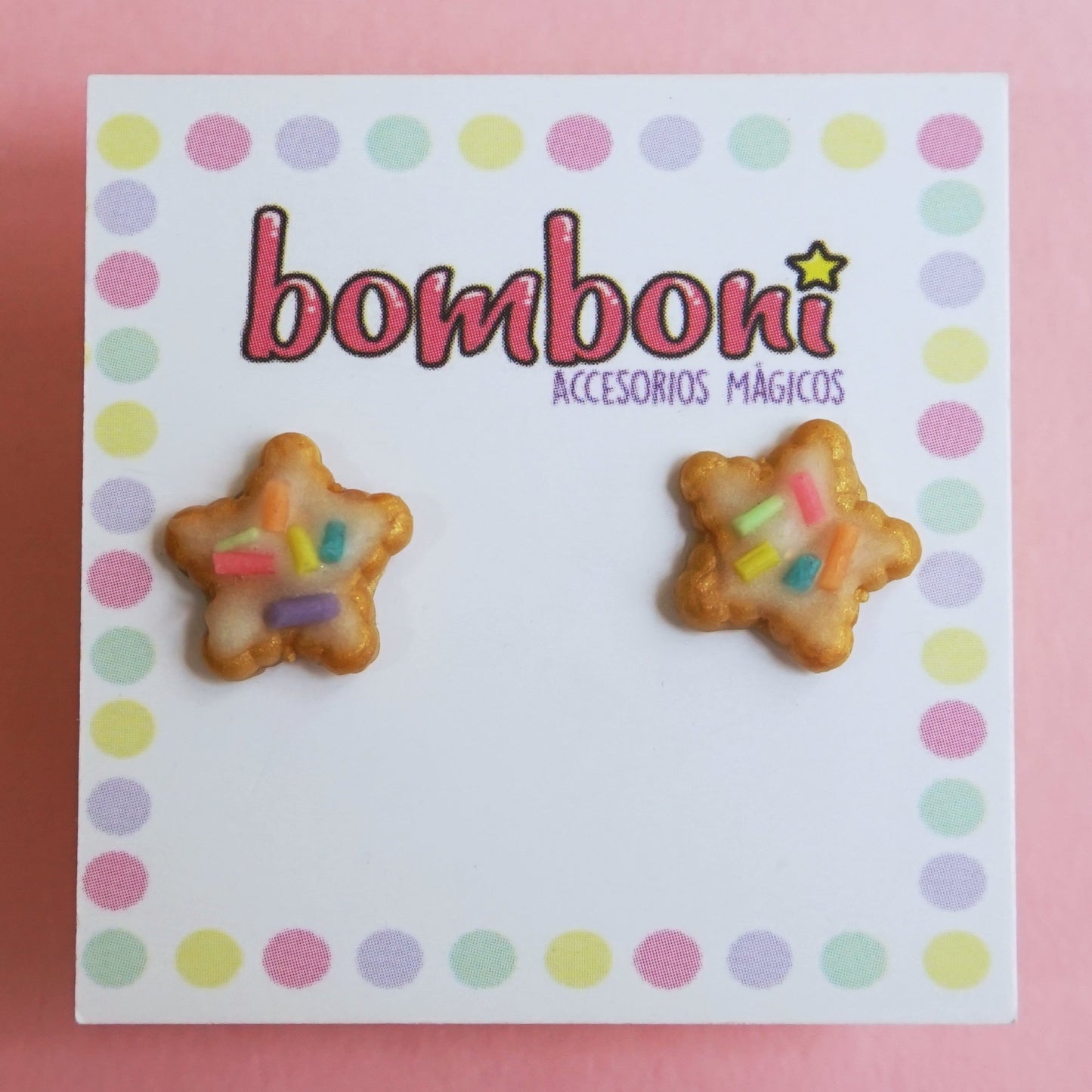 Aretes galleta de estrellita