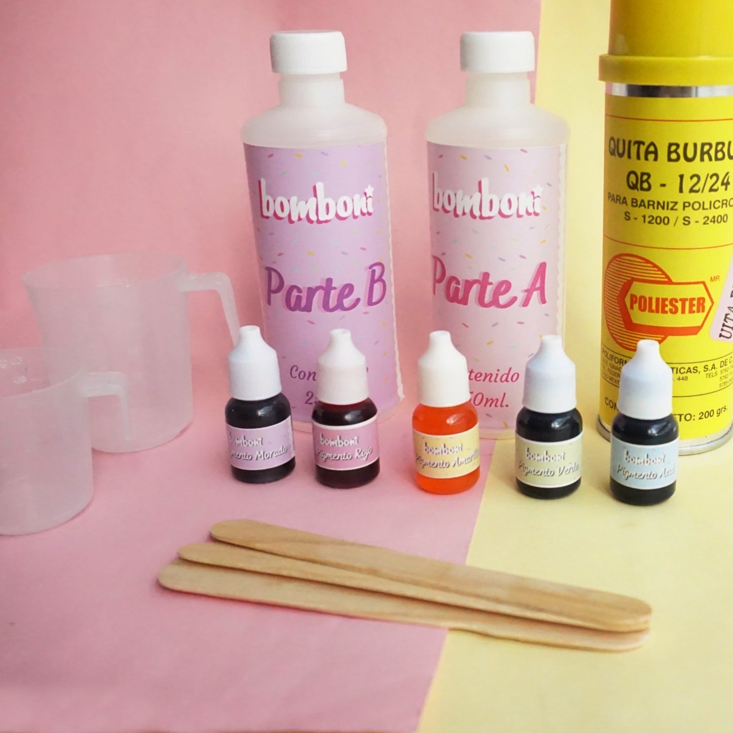 Kit Resina bonita basico