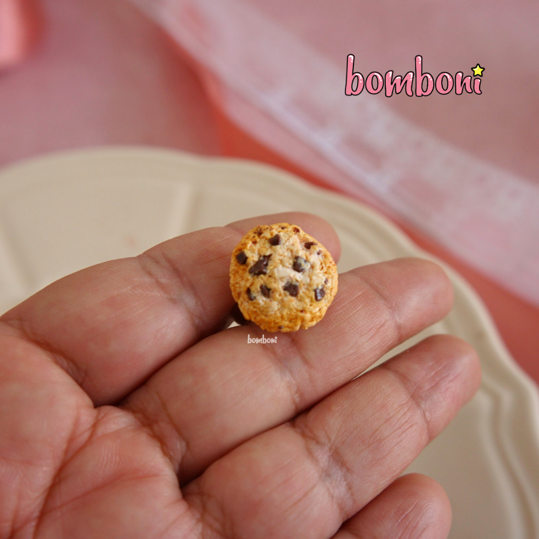 Anillo de galleta chispas de chocolate