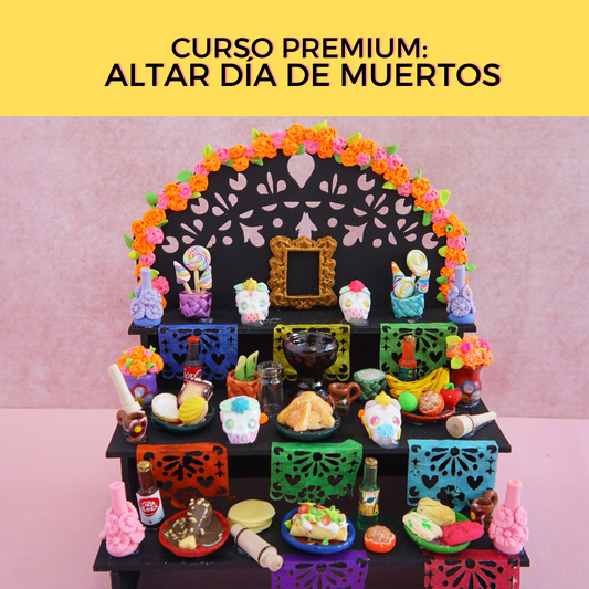 Curso Premium de Arcilla Polimérica inspirado en Fiestas Mexicanas