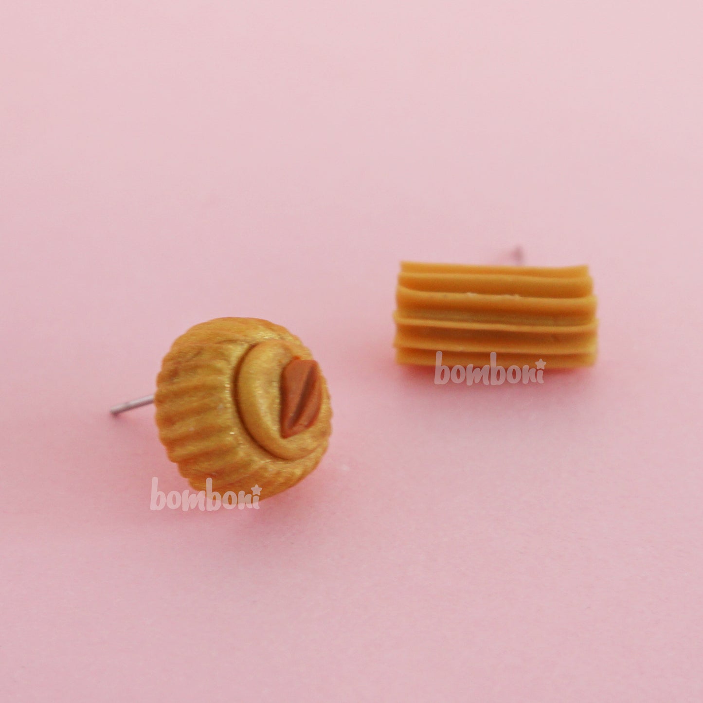 Aretes dulce de leche