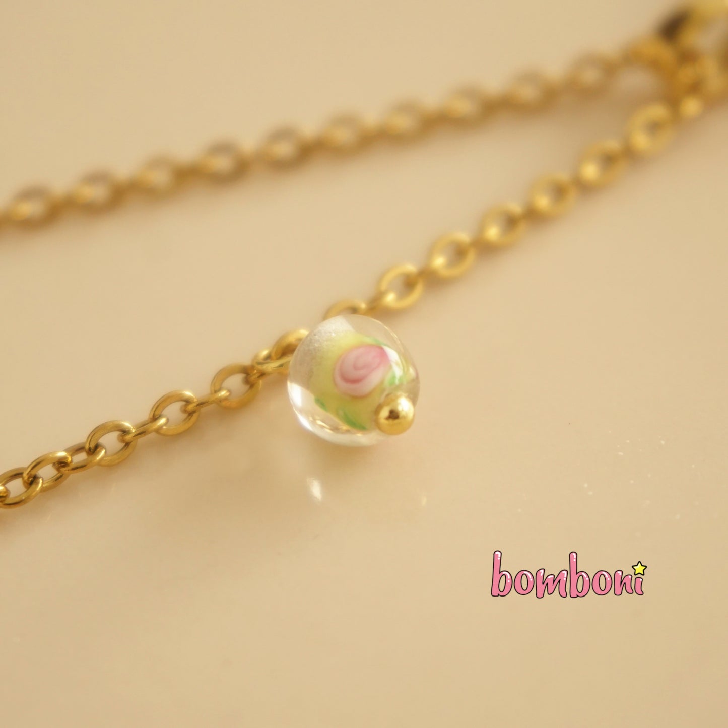 Collar galleta de cerezo