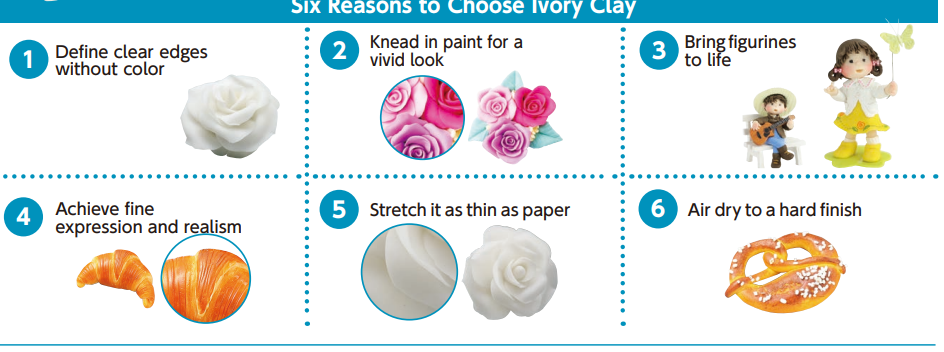 Ivory clay ARTEC