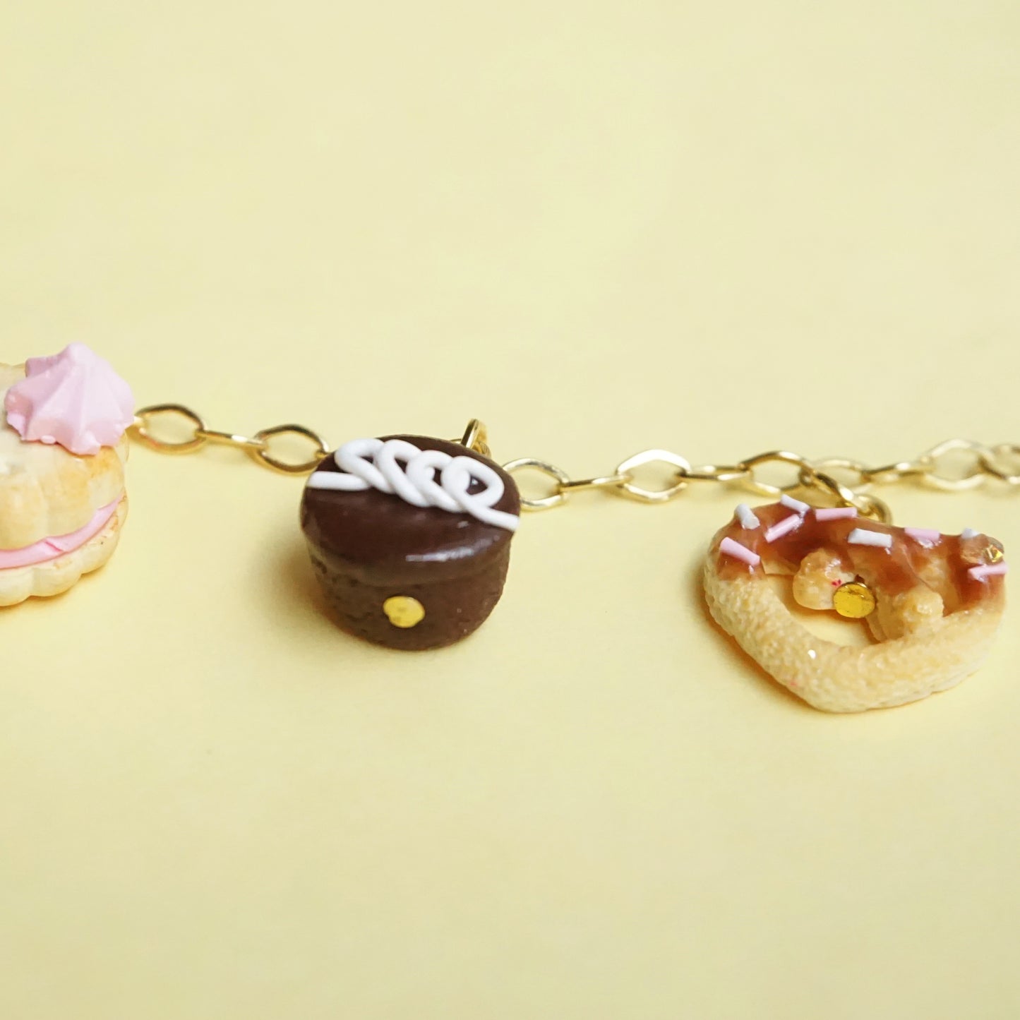 Pulsera Fresa y chocolate