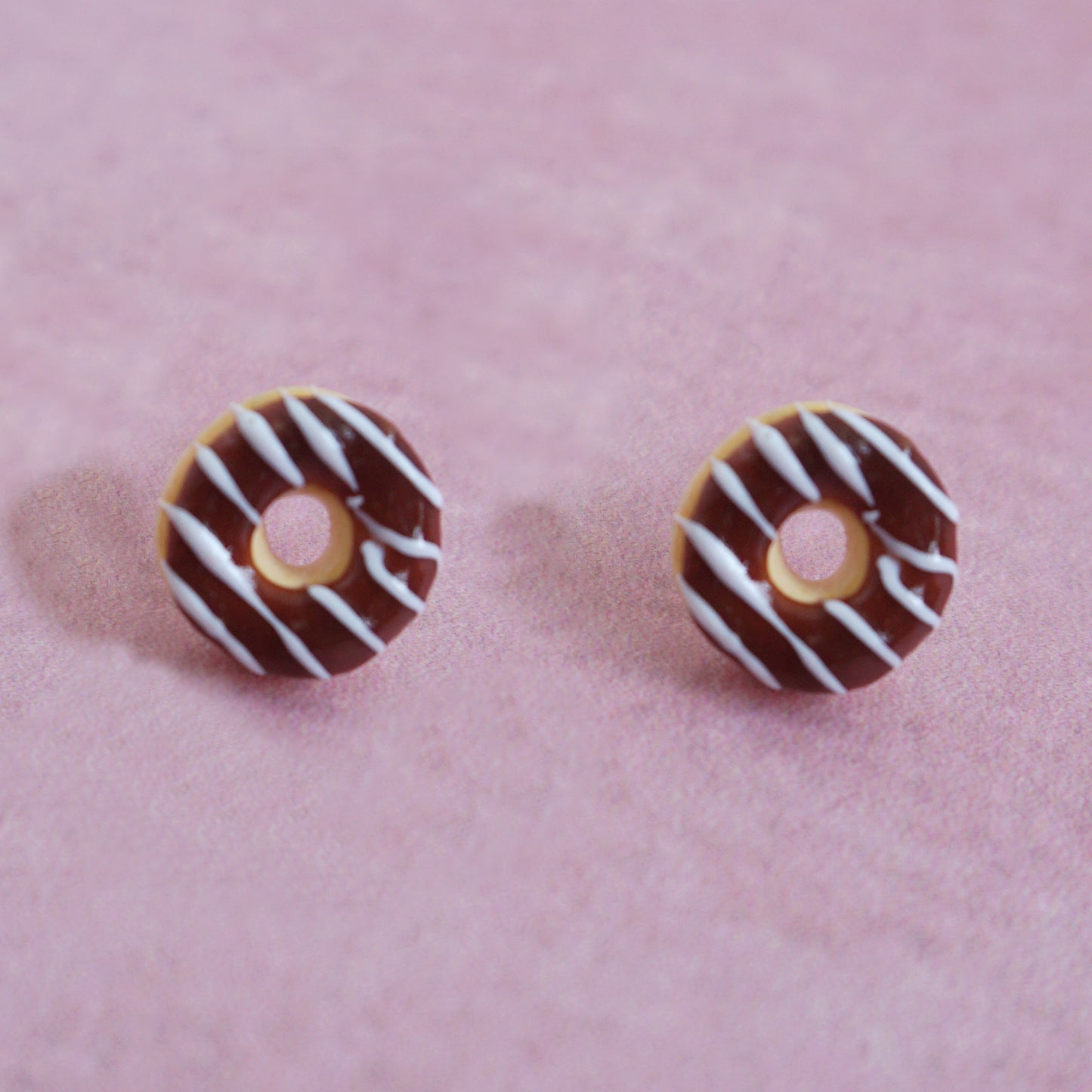 Aretes dona de chocolate