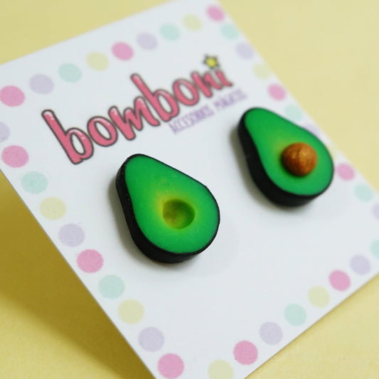 aretes aguacate 