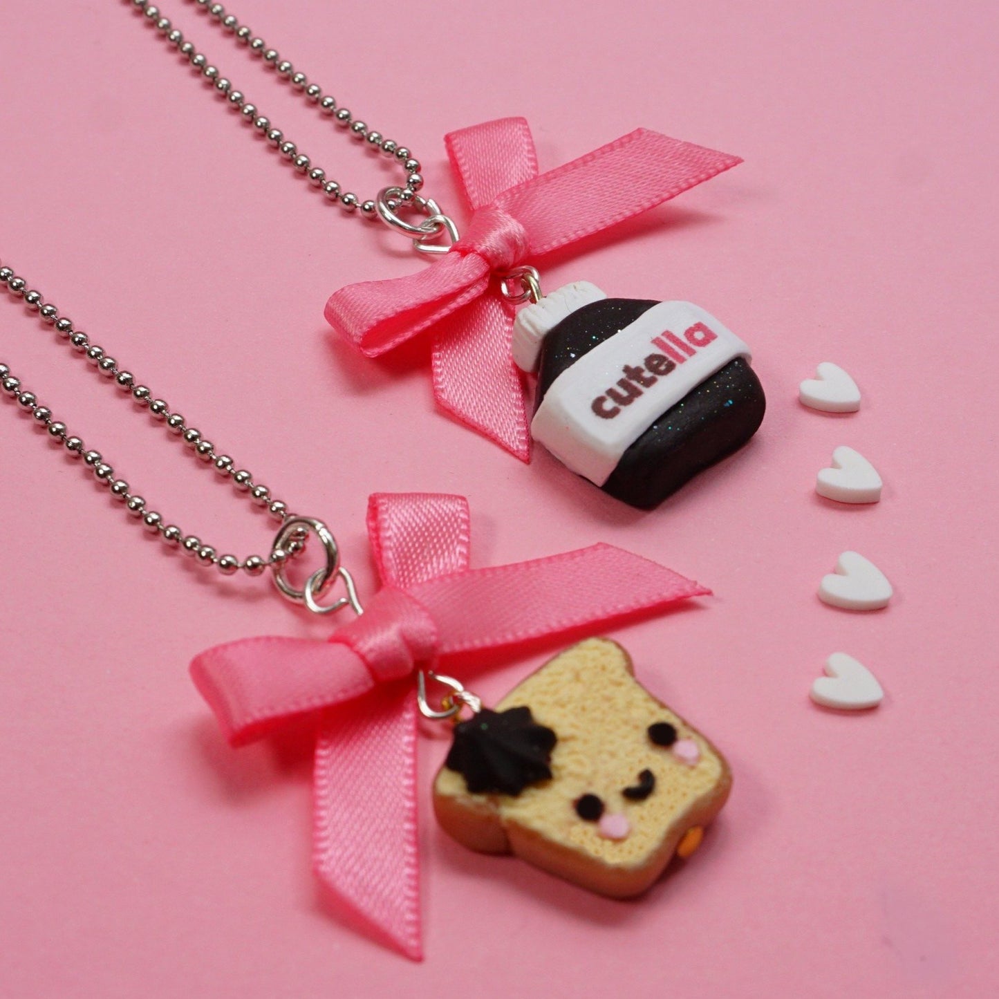 Dúo de collares kawaii CUTELLA+ PAN KAWAII