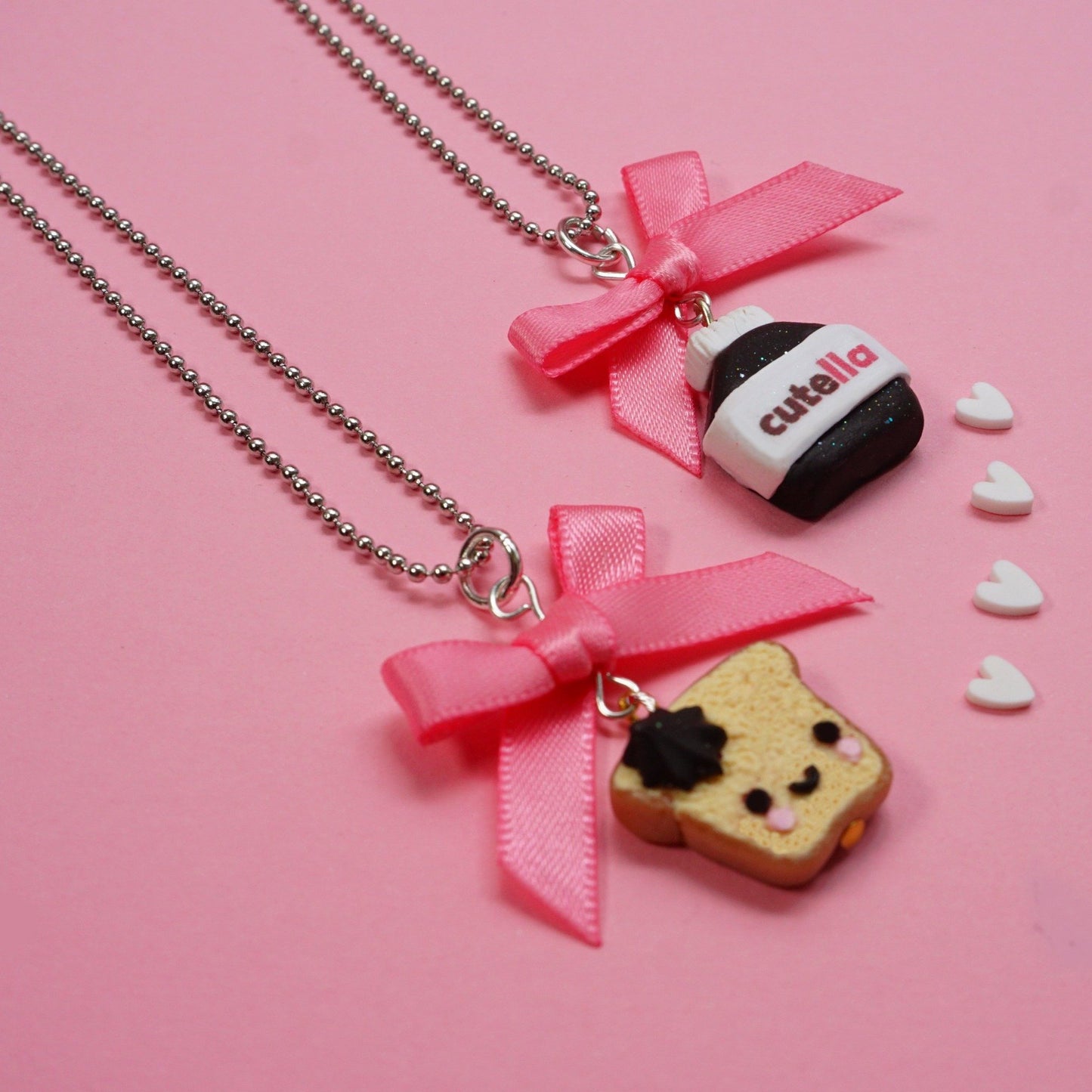 Dúo de collares kawaii CUTELLA+ PAN KAWAII