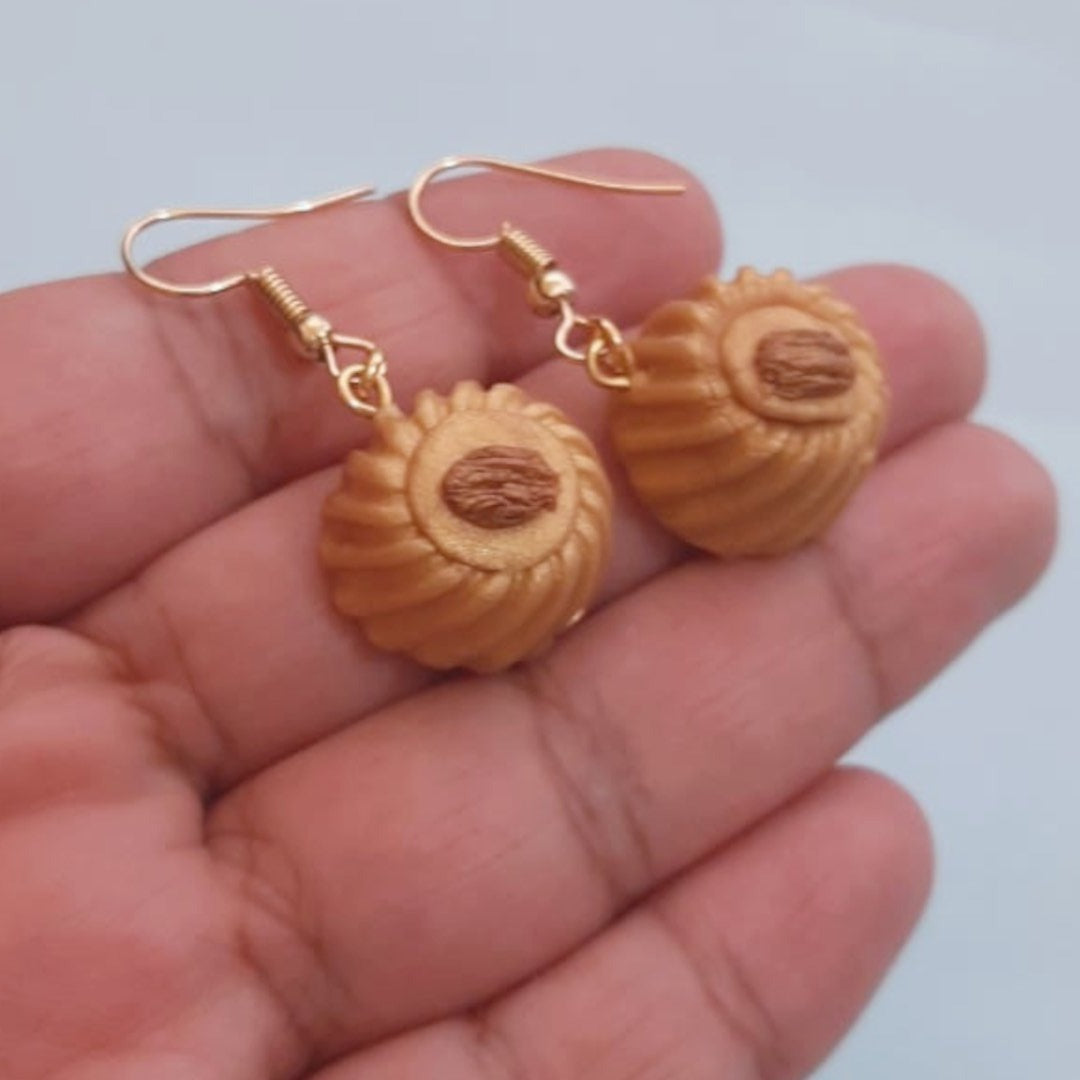 Aretes dulce de leche