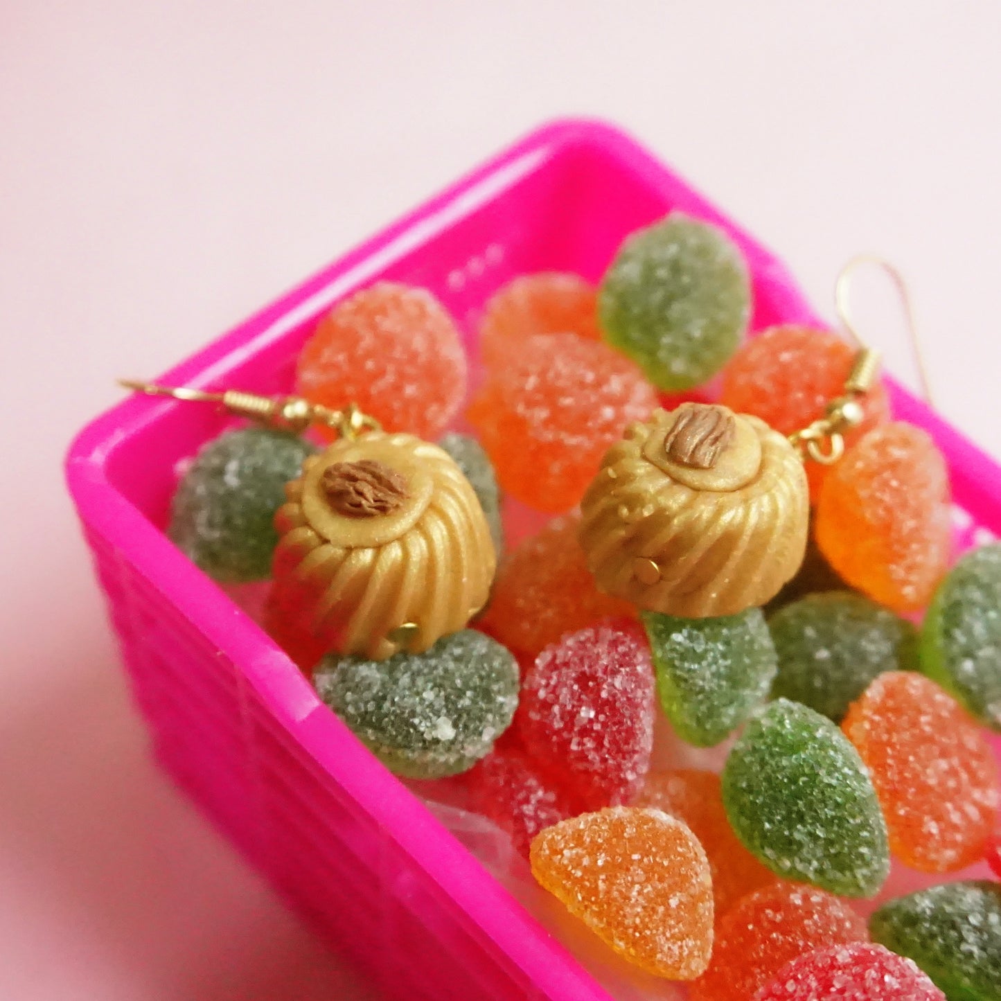 Aretes dulce de leche