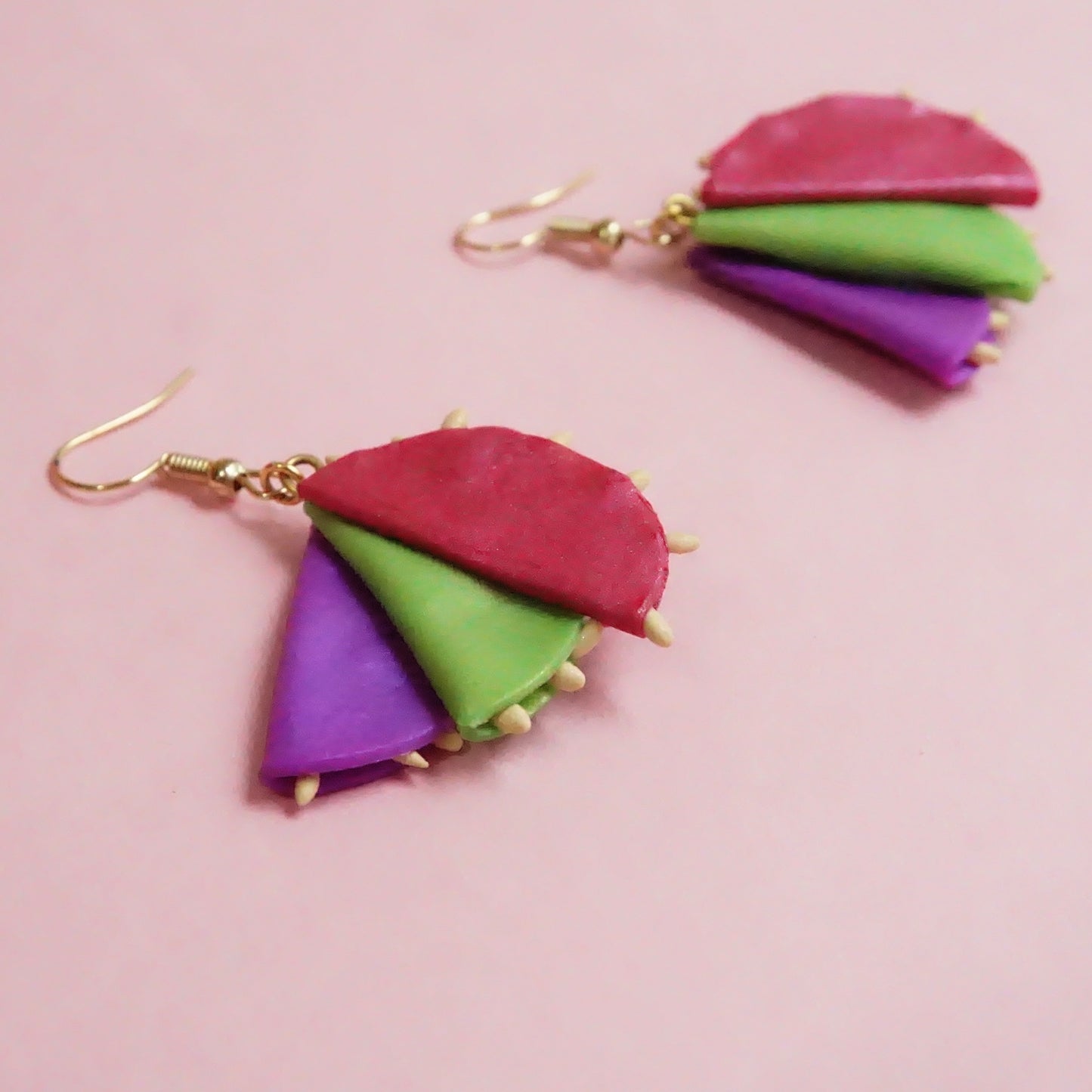 Aretes Jumbo de oblea