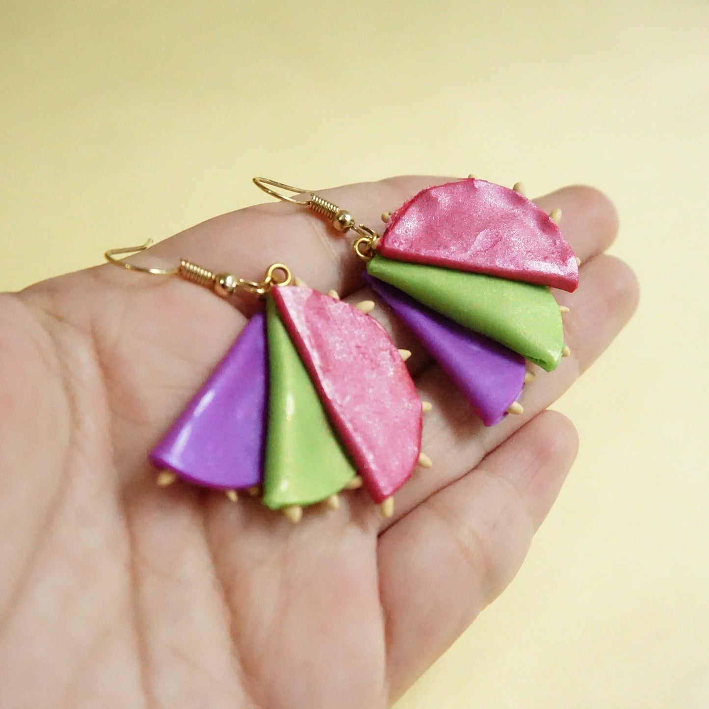 Aretes Jumbo de oblea